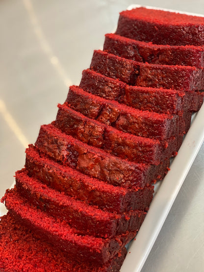 Redvelvet cake slice