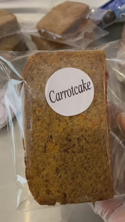 Carrot cake slice